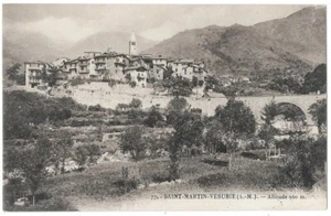 SAINT-MARTIN-DE-VÉSUBIE 06 Altitude 690m CPA à dos vert non circulée non daté  - Bild 1 von 2