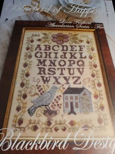 Bluebird of Happiness by Blackbird Designs cross stitch pattern - Picture 1 of 3