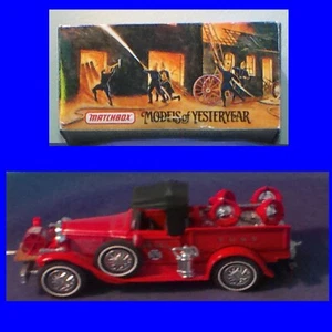 Matchbook Models of Yesteryear 1930 ford Model A Battalion Chiefs Vehicle - Picture 1 of 4
