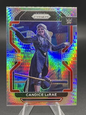 2022 Panini WWE Prizm SILVER HYPER #153 Candice LeRae - Image 1 of 2