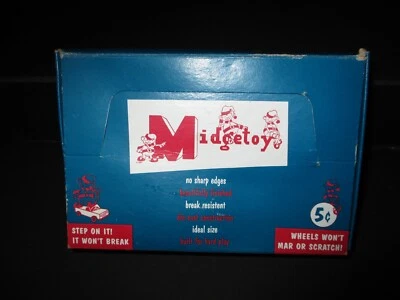 De colección/NOS/Miniaturas/Metal/MIDGETOY (DEPORTIVOS/COCHES/VETTS/PORSCHES/MARCAS) AÑOS 60/NUEVO Foto 1 de 4