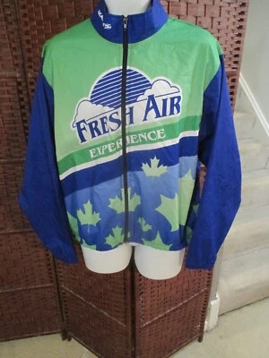 Fresh Air Experience Cycling jacket All Over Print Maple Leaf XL Windbreaker - Image 1 of 2