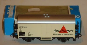 MÄRKLIN HO, VAGÓN FRIGORÍFICO EXCELENTE "APOLLINARIS" REF. 4426 CON CAJA - Picture 1 of 3
