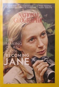 NATIONAL GEOGRAPHIC OCTOBER 2017 - THE MAKING OF AN ICON BECOMING JANE - Picture 1 of 2