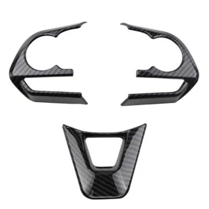 Cubierta de volante de fibra de carbono ABS moldura moldura para Toyota Avalon 2019-2022 - Imagen 1 de 10