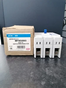 EATON MFSD2003 200A TP SWITCH DISCONNECTOR (MEMSHIELD2) BRAND NEW - Picture 1 of 4