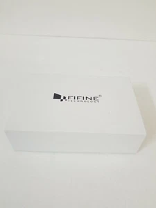 FIFINE Lavalier Lapel Microphone for iPhone Smartphone PC Computer, Mini Clip-On - Picture 1 of 2