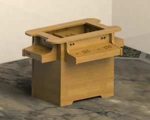 4 Player Arcade cocktail cabinet flat pack - Picture 1 of 9