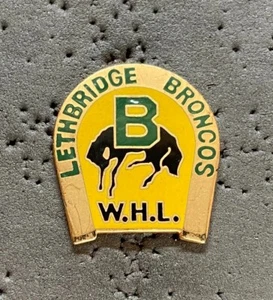 Lethbridge Broncos WHL Hockey Pin - Imagen 1 de 2