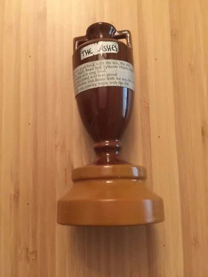 URNA OFICIAL DE CINZAS DE CRÍQUETE AUSTRÁLIA - RÉPLICA EXATA - AUSTRÁLIA - INGLATERRA  - Imagem 1 de 4