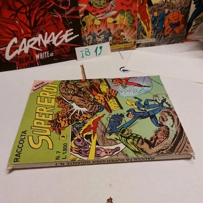 raccolta supereroi gigante 7 corno uomo ragno 42-46-CON POSTER cap 14 gigan IB19 - Immagine 1 di 3