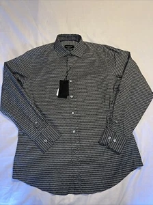 Bugatchi Long Sleeve Shirt Classic Fit Size Small NWT   $179 - Picture 1 of 10
