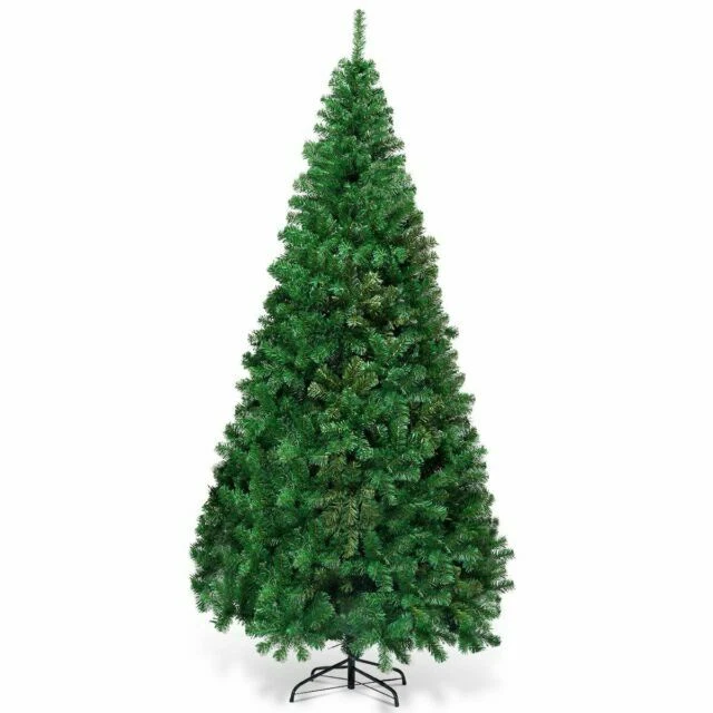 COSTWAY CM19723 6.9ft Artificial PVC Christmas Tree - Green