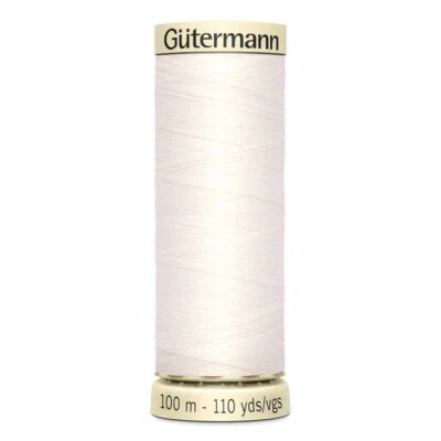 GÜTERMANN MCT Sew-all Thread 100m/110 yds - Polyester All Purpose Thread -Oyster - Image 1 of 4