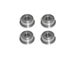 4x Kugellager mit Bund F693 ZZ 3x8x4 mm Flanschlager Rillenkugellager - Bild 1 von 1