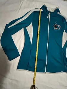 Majestic San Jose Sharks Women's Jacket Size XL - Picture 1 of 5