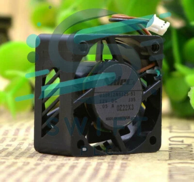 New NIDEC U30R12NS1Z5-51 12V 3010 2 wire notebook 3CM projector small fan - Image 1 of 2