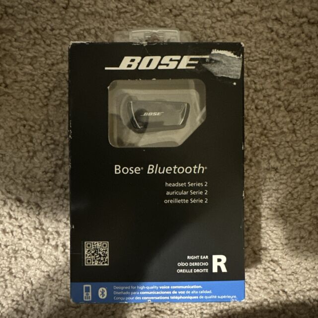 Bose Bluetooth Headset Series 2 Right Ear Noise Rejecting Wireless Black  Sealed