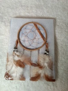 Legend of the Dream catcher With Chimes Feathers and Beads Native American Craft - Picture 1 of 4