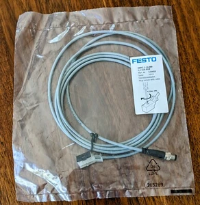 FESTO, KMYZ-3-24-M8-2, Presa spina 5 LED-PUR con cavo (NUOVO) - Foto 1 di 2
