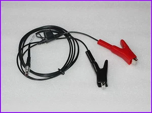 New 565855 Cable with Fuse for Leica GPS 1B 5-pin wire to Power+Alligator clips - Picture 1 of 3