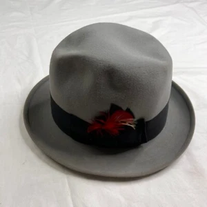 Stetson Westernhut - Farbe grau 3x Biber, Vintage mit Festher Details - Bild 1 von 10