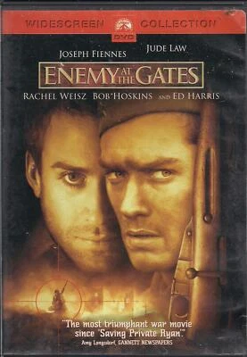Enemy at the Gates DVD 2001 Checkpoint Jude Law Joseph Fiennes - Image 1 of 4