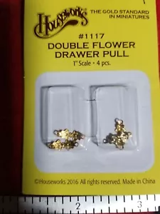 Puppenhaus Miniatur ~ Houseworks Doppel Blumenschublade Zugset im Maßstab 1:12 Neu in Verpackung #71 - Bild 1 von 1
