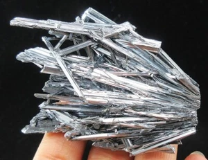 73g TOP Stibnite crystal mineral specimen #Jiangxi,China! - Picture 1 of 14