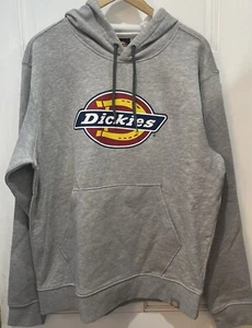 Dickies Gray Relaxed Fit Hoodie Pullover Graphic Sweatshirt Men’s Size Large - Picture 1 of 10