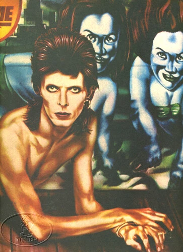 DAVID BOWIE 1974 DIAMOND DOGS U.S. Tour Concert Program Tour Book - Image 1 of 1