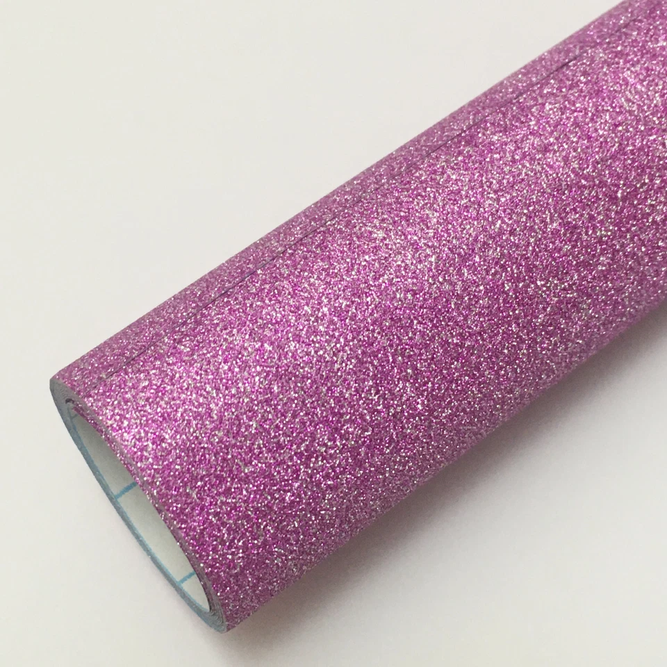 Purple Pink Glitter Dust Vinyl Contact Paper Drawer Liner Peel  Stick 13.5"x 4ft - Image 1 of 1