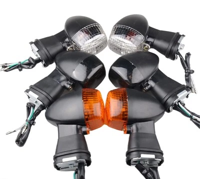 Indicador de señal de giro delantero para Kawasaki Ninja ZX6R ZX7R ZX9R ZX12R ZZR600 500R Foto 1 de 4