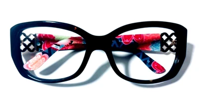 VERA BRADLEY UV 400 MAXINE CS ZIGGY ZINNIA AUTHENTIC EYEGLASSES FRAMES 55-16-130 - Image 1 of 4