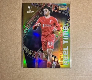 2021-22 Trent Alexander-Arnold Topps Stadium Club Chrome Reel Time Gold 20/50 - Bild 1 von 4