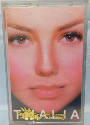 THALIA ENTRE EL MAR CUCA SINGLES 2000 CHILE PRIVATE GOLD LOGO ON JEWEL TESTED OK - Image 1 of 4