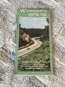 1978-79 Wisconsin State-issued Vintage Road Map - Picture 1 of 3