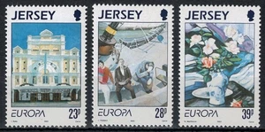 JERSEY 1993 Europa 3v MNH** - Picture 1 of 1