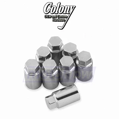 Colony Hi-Torque Cylinder Base Nuts Set for 1941-1950 Harley Davidson F - uf - Image 1 of 4