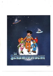 EX LIBRIS LE SCRAMEUSTACHE von GOS und WALT. Planet Comic 2011. 21 x 25 cm - Bild 1 von 1
