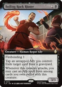 Boiling Rock Rioter (Extended Art) - Avatar: The Last Airbender - (Non-Foil)(NM) - Bild 1 von 1