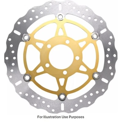 EBC S/Steel Float Cont X FR Brake Disc 15 FLHS for Suzuki DL 1000 V-Strom 02-10 - Image 1 of 2