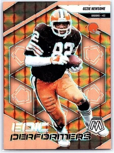 Panini Mosaic Ozzie Newsome Epic Performers 2025 naranja fluorescente #16 marrones - Imagen 1 de 10