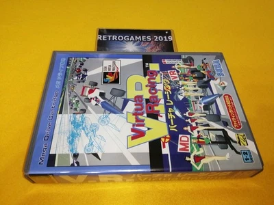 VIRTUA RACING SEGA Mega Drive / GENESIS  REG CARD - Image 1 of 4