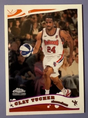 2005-06 Clay Tucker Topps Chrome Rookie - Image 1 of 2