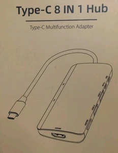 Typ-C 8 in 1 Nabe - Bild 1 von 7