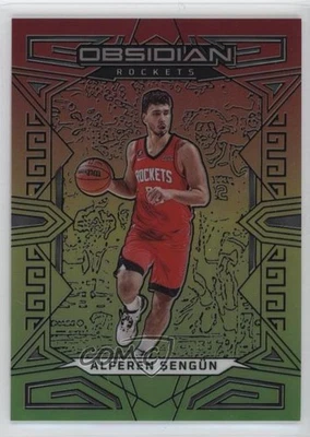 2022 Panini Obsidian Electric Etch Red Yellow & Green Flood /75 Alperen Sengun - Image 1 of 2