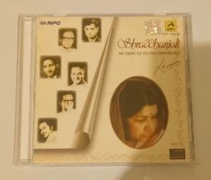 LATA MANGESHKAR ~ SHRADDHANJALI ~ Bollywood Soundtrack Hindi CD ~ 1992 - Bild 1 von 2