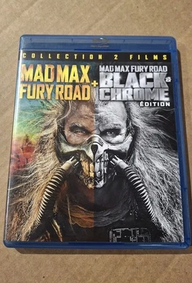 Mad Max Fury Road Blu-ray Black Chrome Edition 2 Disc Dolby Atmos French Release - Image 1 of 4