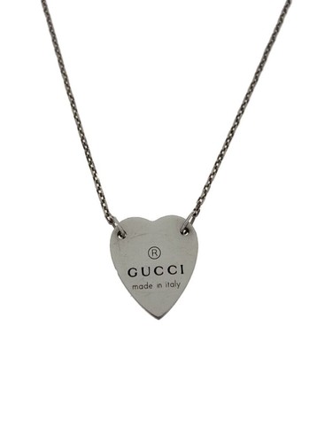 Collana Gucci motivo cuore SV925 SLV top disponibile donna